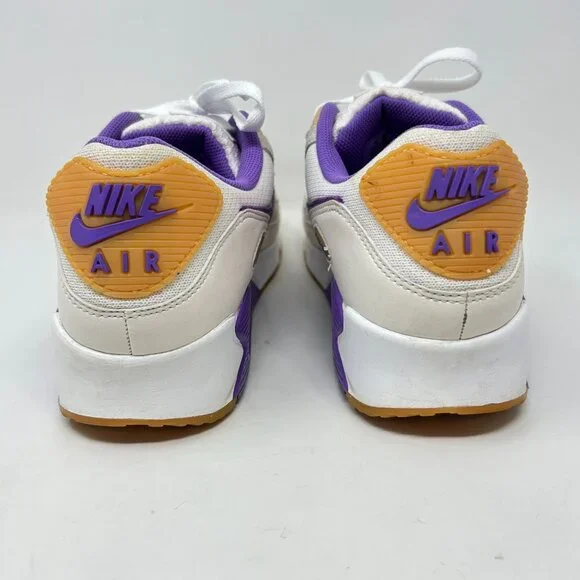 Nike Athletic Shoes White Purple Orange - Picture 2 of 10